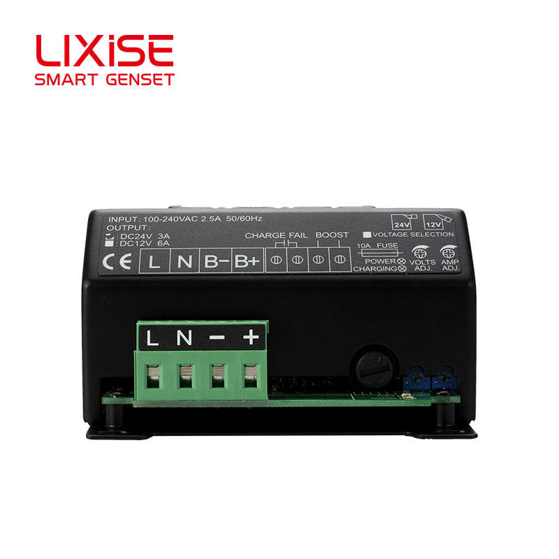 Generador diésel Genset 24v 3a automático cargador de batería inteligente de 3 etapas LIXiSE LBC2403
