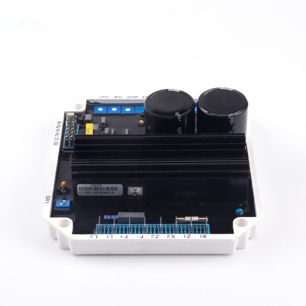 Regulador de voltaje automático VR08 KF308A AVR, estabilizador de generador eléctrico sin escobillas, ajustador monofásico