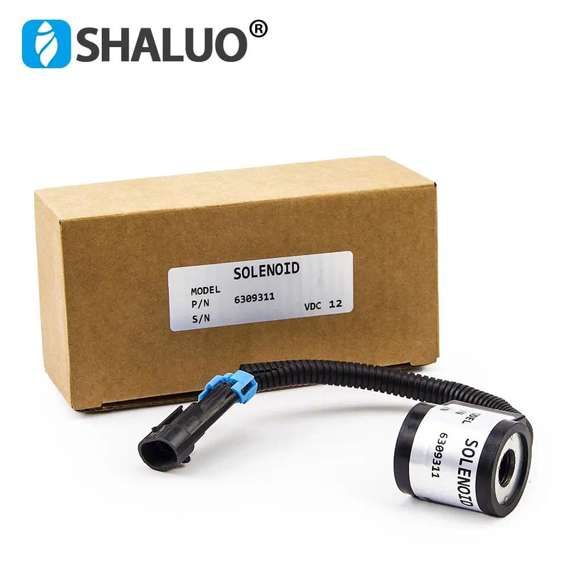Válvula Solenoide de motor diésel, 12V, 24V, 6309311, bobina 6671025, 6302201, cargador para HydraForce Bobcat 453, 463, 553, 653, 751, 753, 763, 773