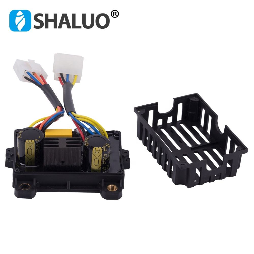 Monofásico AVR HJ-5K25DH Diesel gasolina chino Genset piezas 5KW soldadura regulador de voltaje automático 12 cables