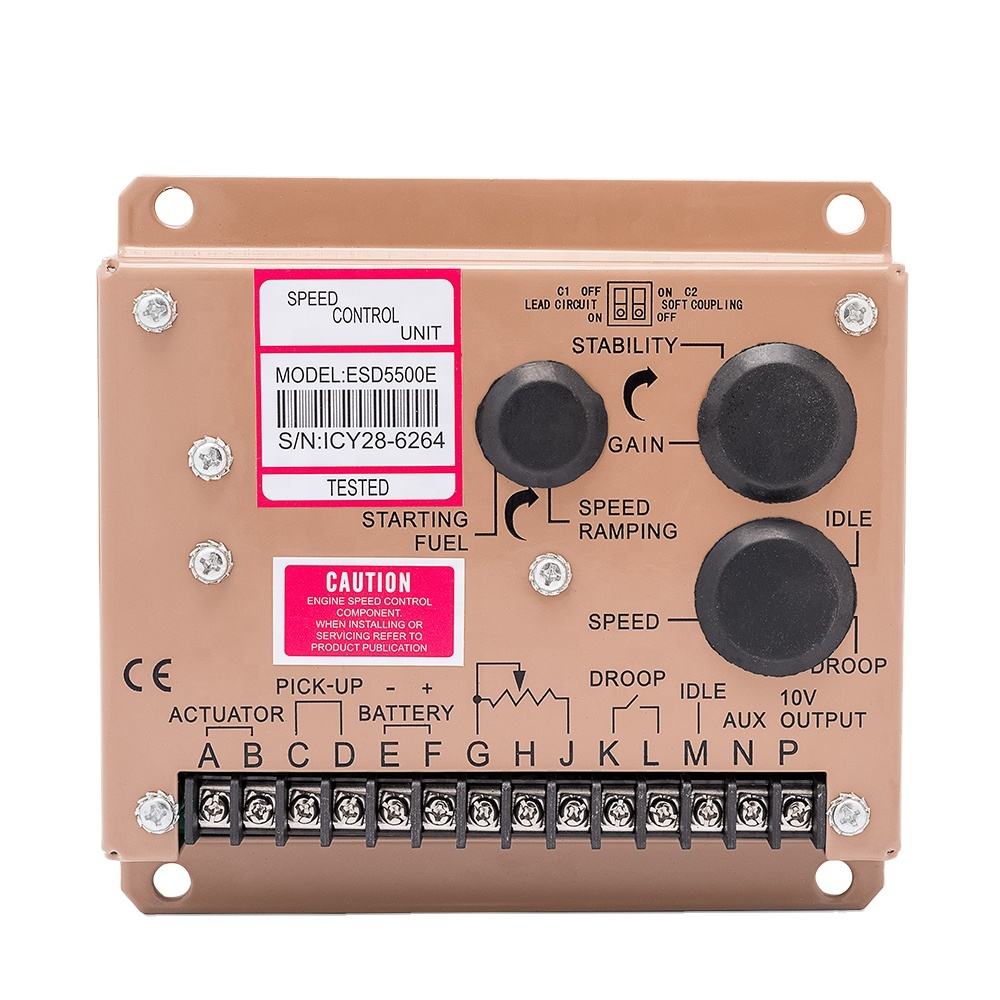 Controlador de velocidad del generador ESD5500E regulador electrónico 5500e