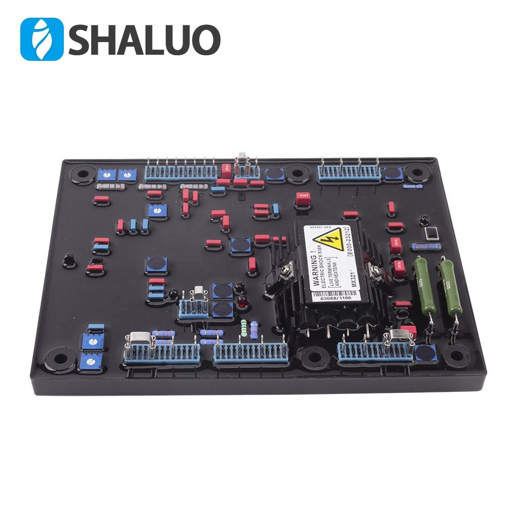 Piezas del generador sin escobillas, accesorios, generador diésel, regulador de voltaje automático AVR MX321