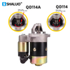 Generador eléctrico diésel 170F 178F 186F, piezas de arranque del Motor, conjunto de arranque rpm, Motor de arranque QD114A 12V 0.8kw marcha atrás