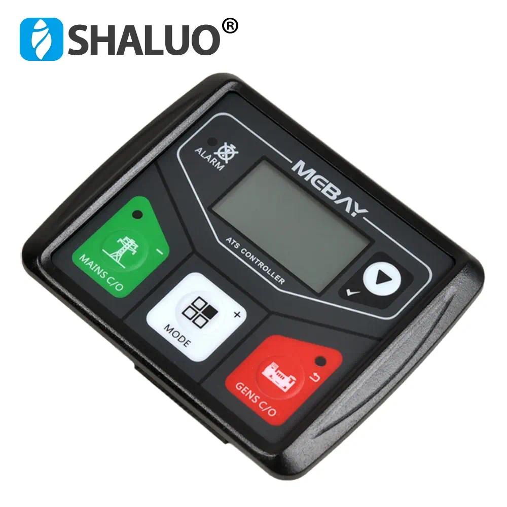 ATS320 ATS320AC ATS320DC Mebay ATS controlador Doble potencia Módulo de Control de Interruptor de Transferencia Automática con puerto USB piezas del generador