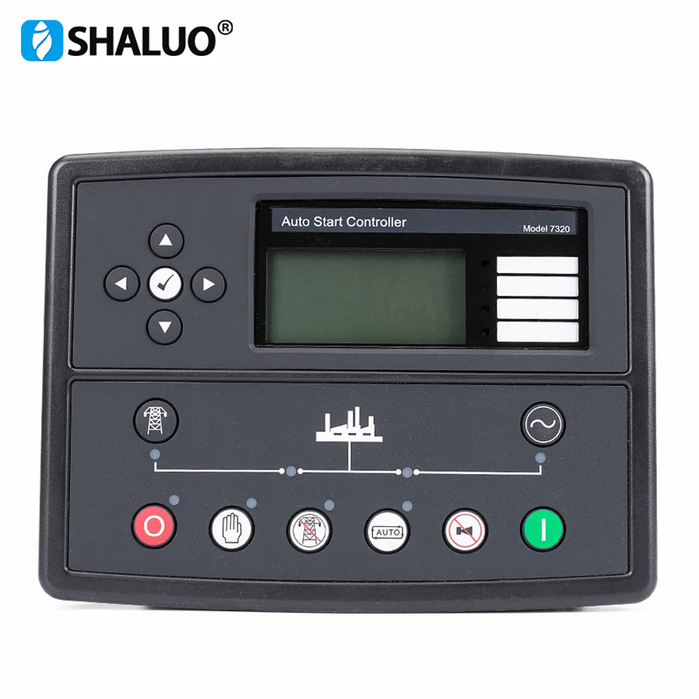 Generadores DSE7320 Controlador Genset AMF Controladores de gabinete de energía de aguas profundas Panel de control eléctrico inteligente