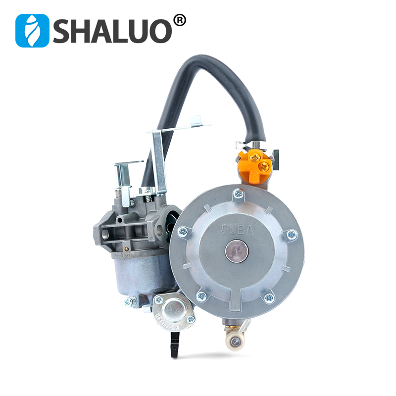 GT241 154F huayi piezas de generador de gasolina motor de doble uso LPG kit de carburador Manual assy
