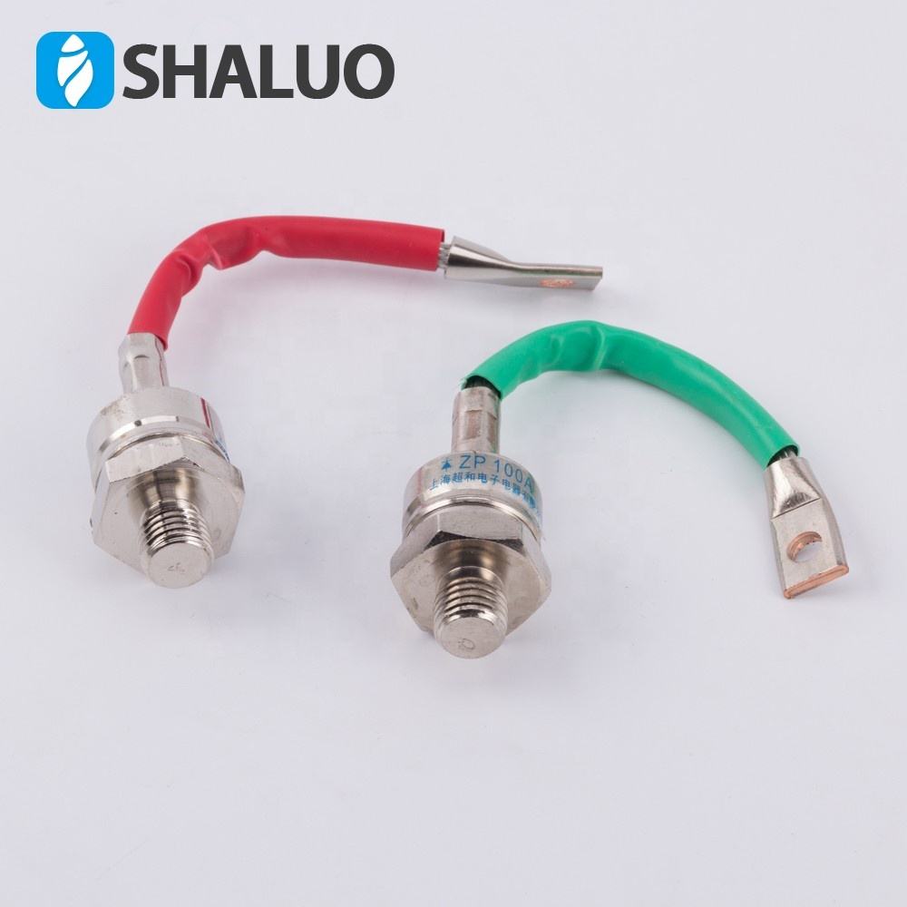 Rectificador en espiral de silicio ZP100A 1600V2CZ, diodo de alta potencia hacia adelante y hacia atrás