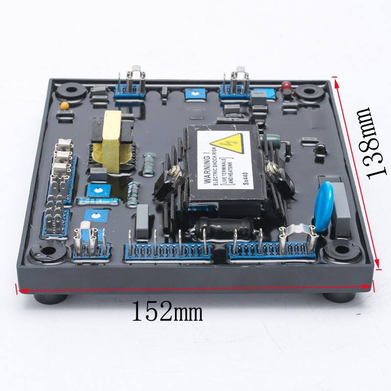 Regulador de voltaje automático del alternador sin escobillas AVR SX440 para generador diésel