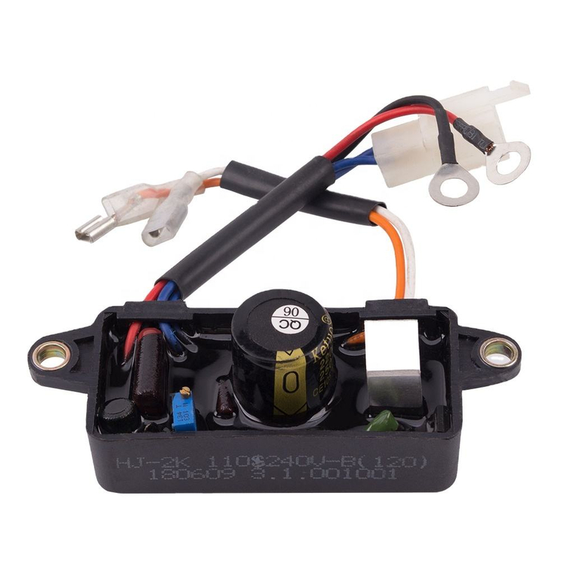 Regulador de excitación del generador de seis cables, potencia de gasolina pequeña AVR monofásico de 3KW, 168F