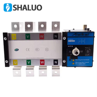 Piezas de repuesto Piezas y accesorios del generador Interruptor de transferencia automática de cambio de energía Daul Generador 400A Controlador ATS 4P Ats