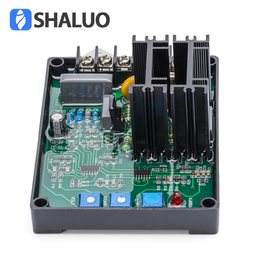 Generador diésel, placa electrónica integrada, diagrama de circuito estabilizador, regulador de voltaje automático avr GAVR 12A