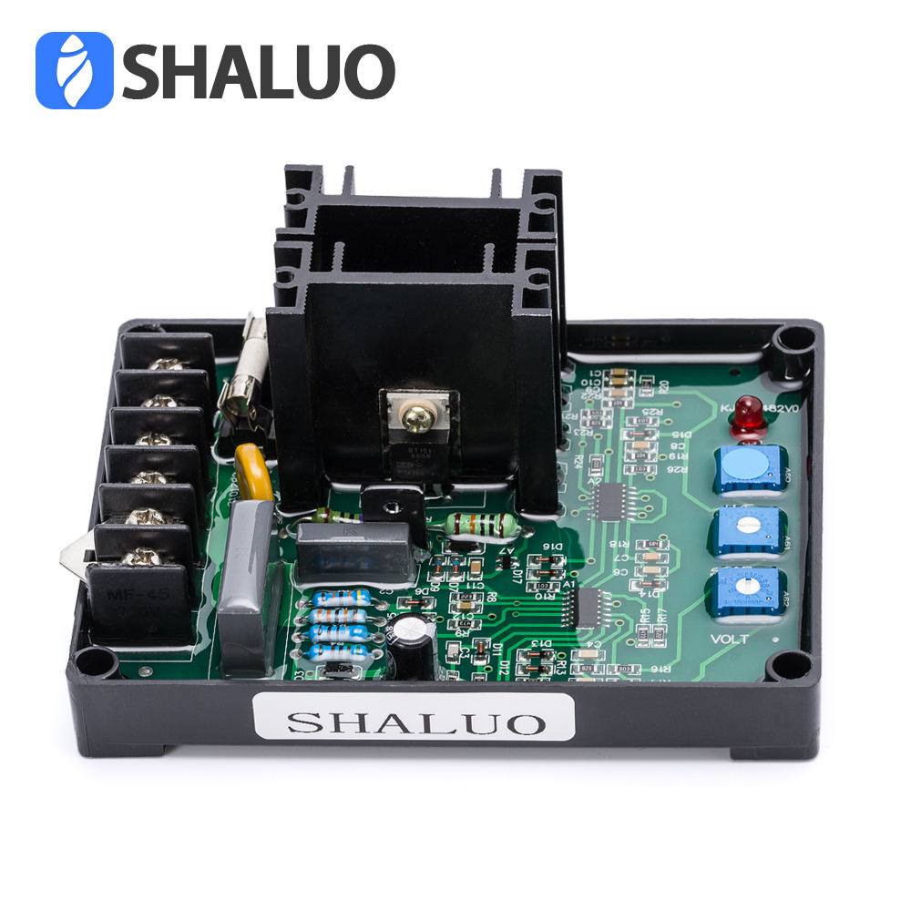 Generador diésel, placa electrónica integrada, diagrama de circuito estabilizador, regulador de voltaje automático avr GAVR 12A