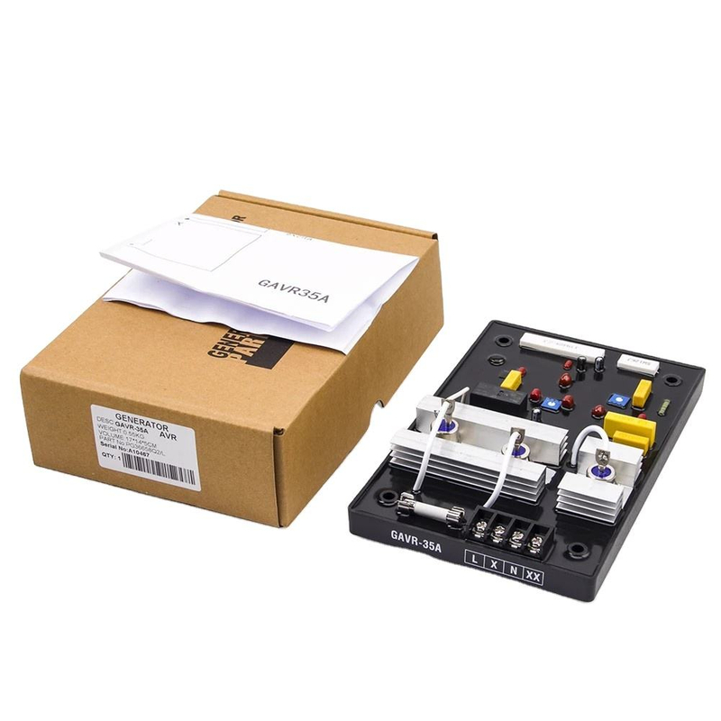 Nuevo GAVR-35A generador sin escobillas AVR estabilizador y regulador de voltaje automático GAVR 35A Placa de Control de excitación Genset repuestos