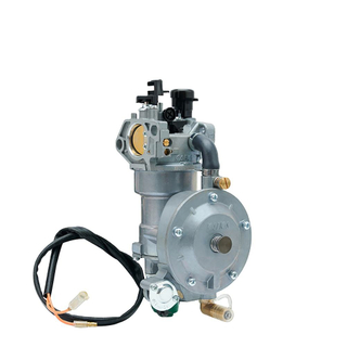 Carburador LPG de 5KW y 8KW para generador de gasolina GX390 188F 190F 192F EG6500 LPG NG, Kit de conversión de combustible Dual, amortiguador automático