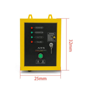 Módulo de caja de control ATS automático, controlador de generador de gasolina monofásico de arranque y parada de 220v y 240v