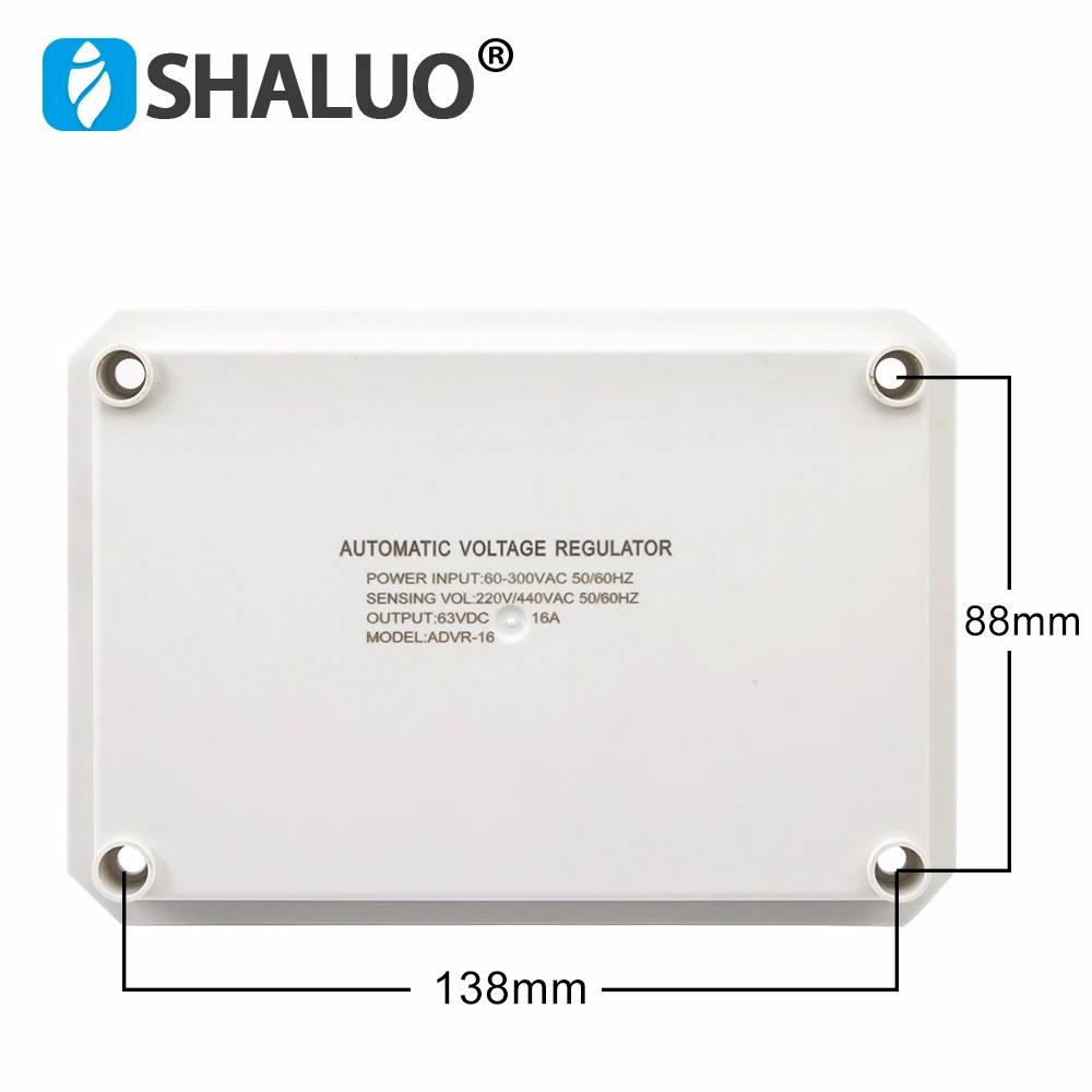 KUTAI ADVR-16 AVR generador Digital analógico estabilizador y regulador de voltaje automático para operación paralela EA15A EA15A3H