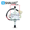 Bomba electrónica de 12V y 24V para excavadora, camioneta, bomba diésel de gasolina, bomba externa de suministro de combustible y aceite de cobre lleno
