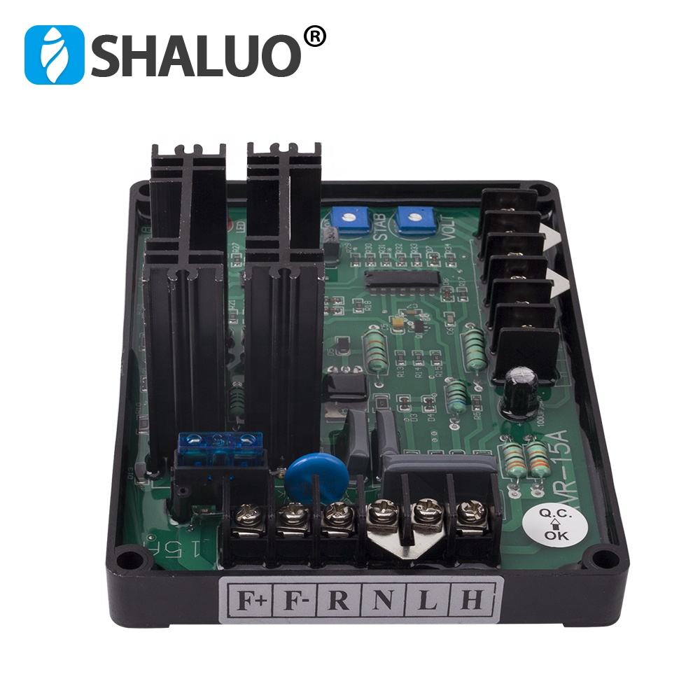 Generador GAVR-15A generador Universal sin escobillas Avr 15A estabilizador de voltaje módulo regulador de voltaje automático envío rápido