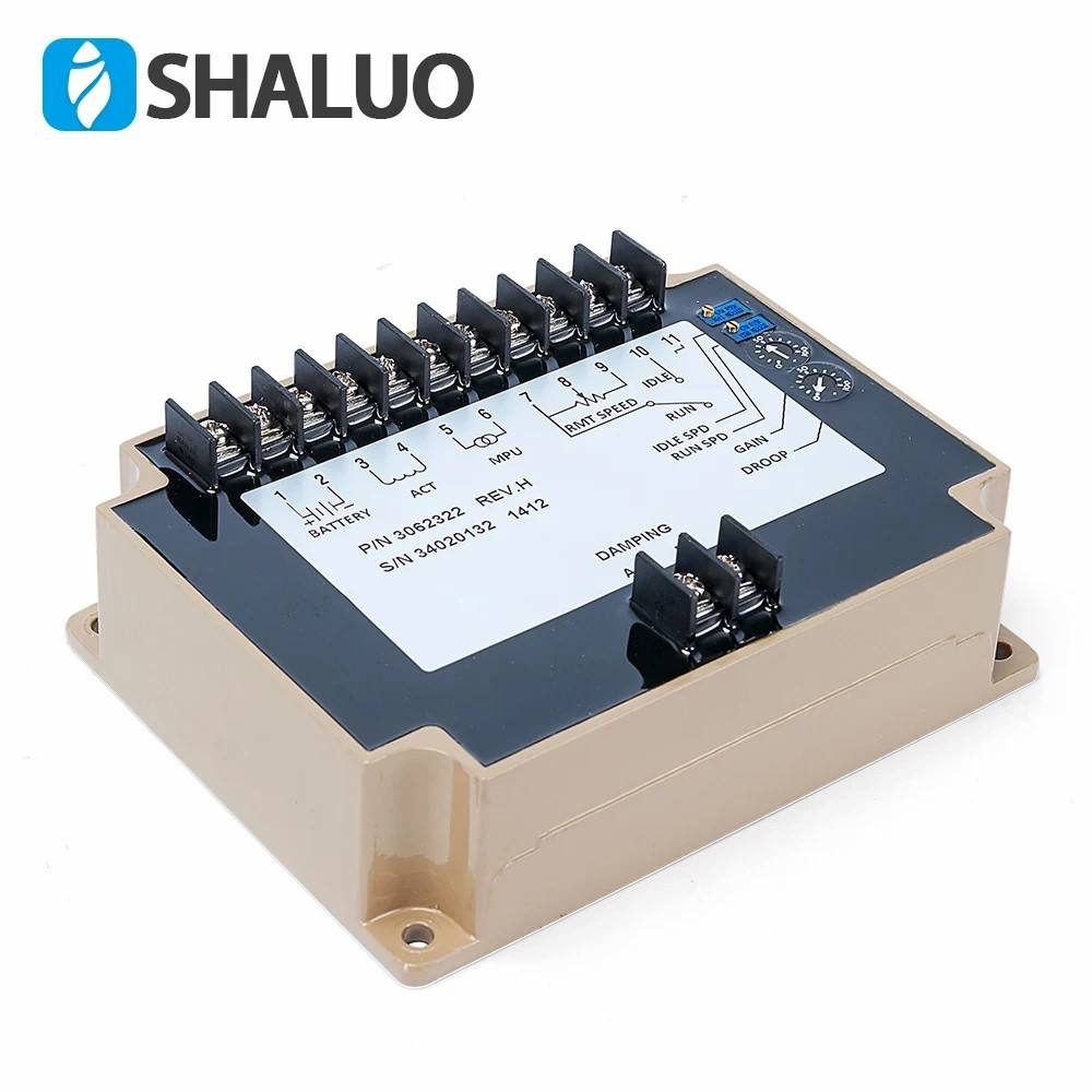Módulo controlador de velocidad del generador 3062322, piezas de grupo electrógeno de placa de circuito de Control de motor Govornor eléctrico diésel
