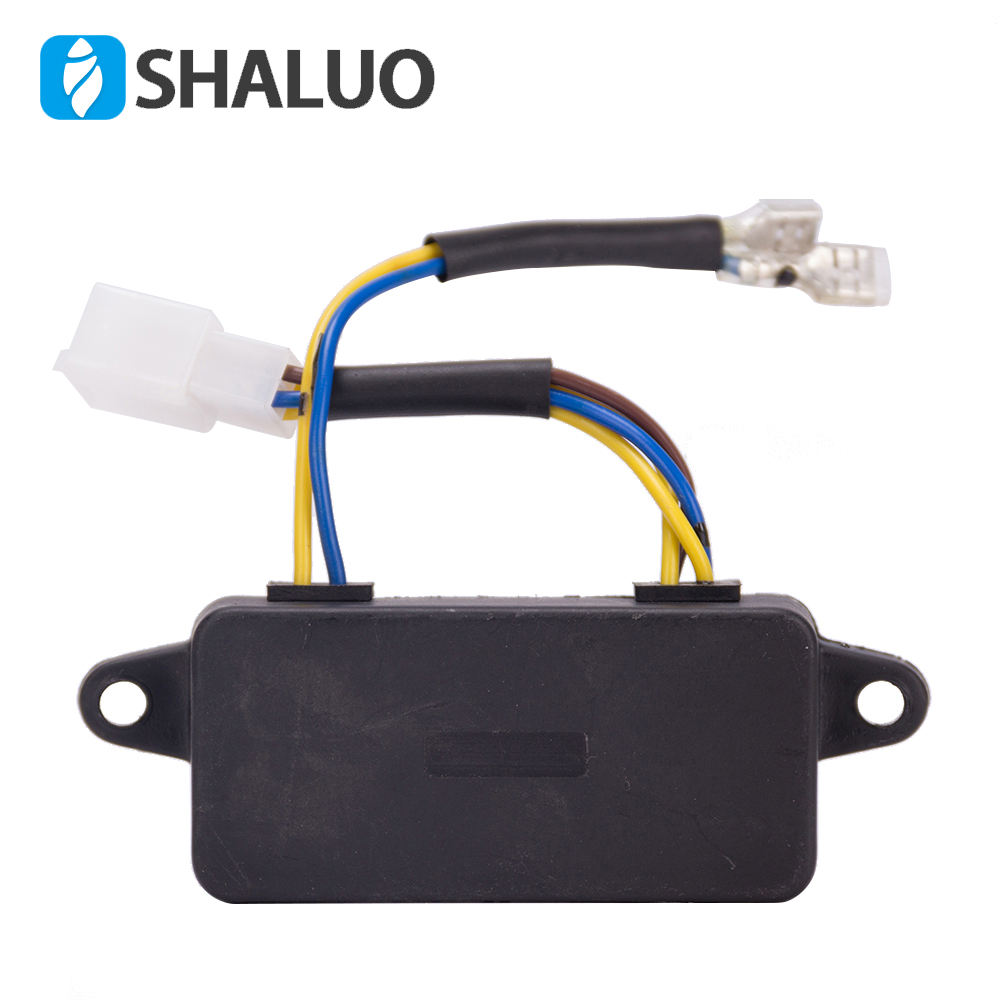 Estabilizador de generador de gasolina, caja de plástico, regulador de voltaje automático AVR 168, 2kw, más barato
