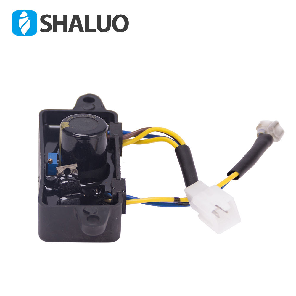 Estabilizador de generador de gasolina, caja de plástico, regulador de voltaje automático AVR 168, 2kw, más barato