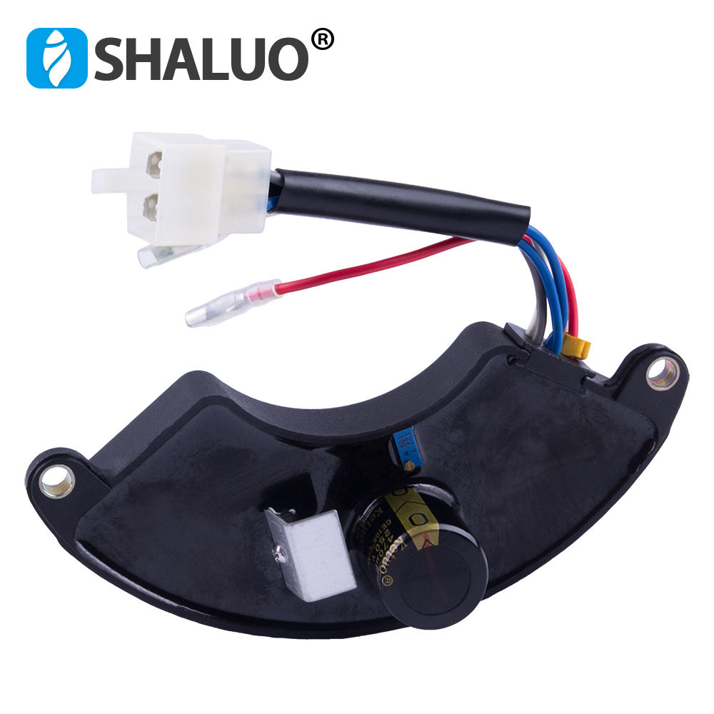 Piezas de repuesto para generador de gasolina, generador monofásico Avr, regulador de voltaje automático, 5kw, 470UF, estabilizador Avr, 220v, 400V, 5kw