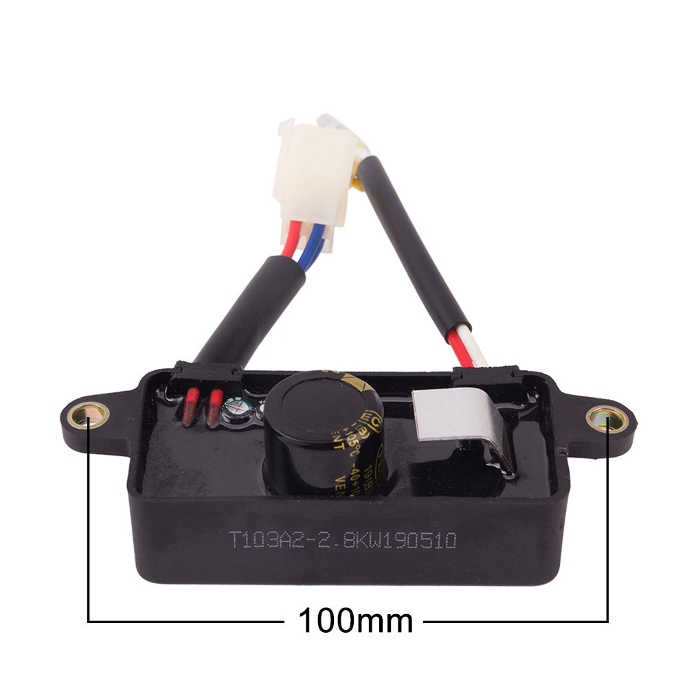 Generador de gasolina AVR de 3kw fabricado en China, regulador de voltaje automático, estabilizador monofásico, accesorios para generador