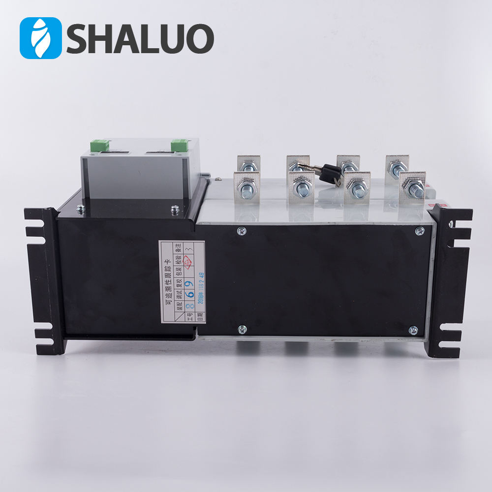 Interruptor de transferencia automática ATS de alta calidad ATS 250A ATS SLS2-250/4P Cambio automático de transferencia automática Cambio de 3 fase a través del interruptor automático