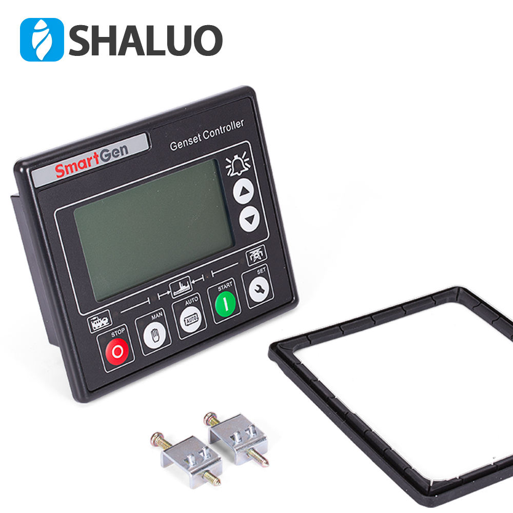 Controlador inteligente HGM420, arranque automático, pantalla LCD electrónica, panel de control remoto, piezas del generador universal smartgen