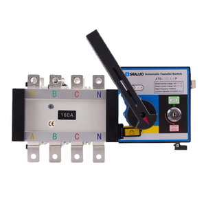 Generador ATS genset panel Interruptor de Transferencia Automática de doble potencia 4P 400V 160A