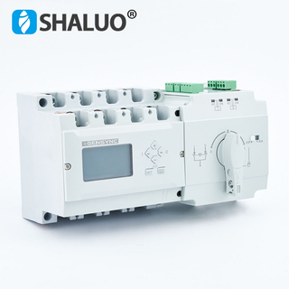Panel de interruptor de transferencia automática del controlador ATS del generador 63A 100A 125A 250A 630A 1000A ATS SLS3-125B