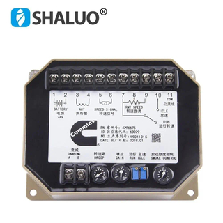 Controlador de velocidad del generador diésel Cummins 4296674 NT855 K19, módulo de unidad de Control Govornor de velocidad del motor 4296675 K19 KV38