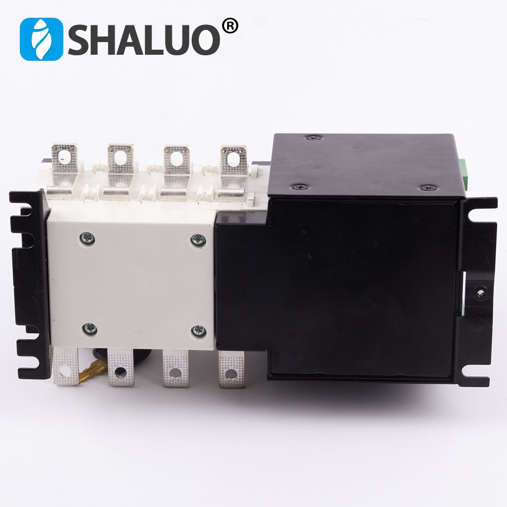 Piezas Generador de gasolina Repuestos de motor Accesorios Interruptor Ats de doble potencia Transferencia automática 4P 400V 100A Controlador ATS