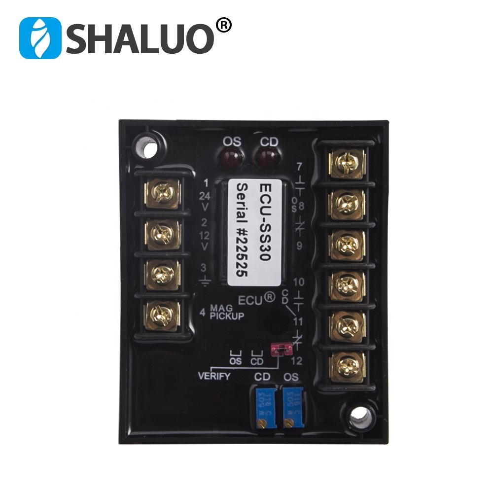 Generador protector de sobrevelocidad ECU-SS30 piezas de motor diésel control de velocidad motor regulador de velocidad 220V