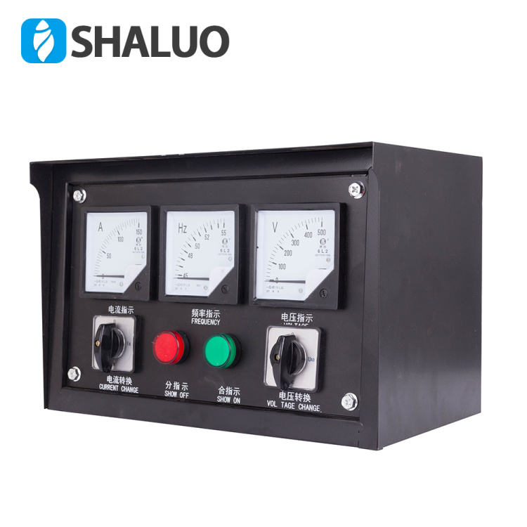Gabinete de control de terminal de grupo electrógeno diésel, salida de 30 kW a 200 kW, caja de distribución de 380V, piezas de ensamblaje, venta directa de fábrica