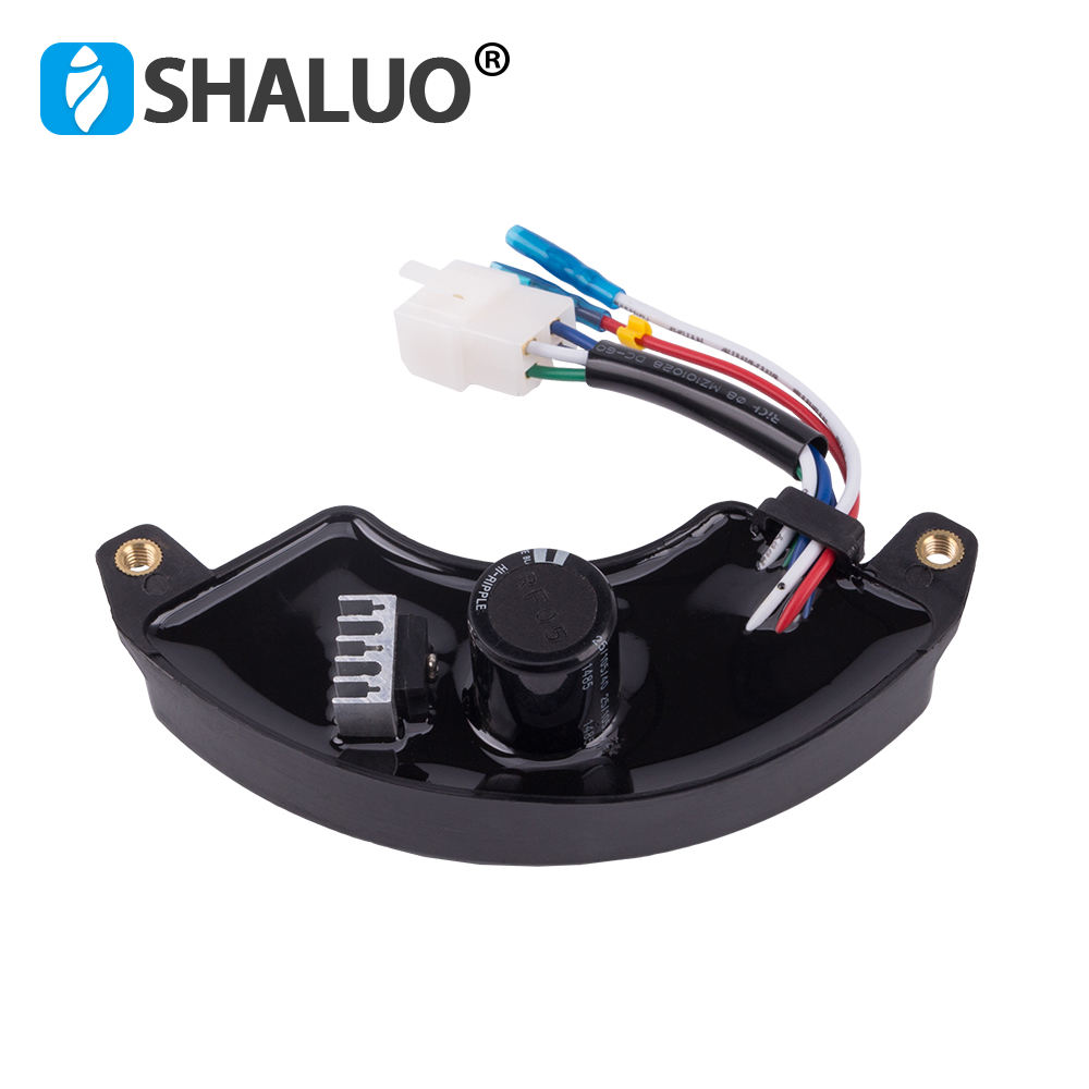 Piezas trifásicas de gasolina avr ketuo, regulador de voltaje regulable automático, estabilizador de generador de gasolina, 5kw, 7,5 kW, 380v, 8 cables