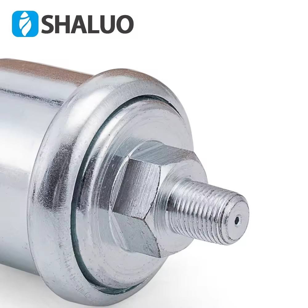 Sensor de presión de aceite universal VDO, tamaño de tornillo de 10mm, 1/8NPT, pieza del generador diésel, transmisores de enchufe de alarma de aceite, sensor de medidores de marca