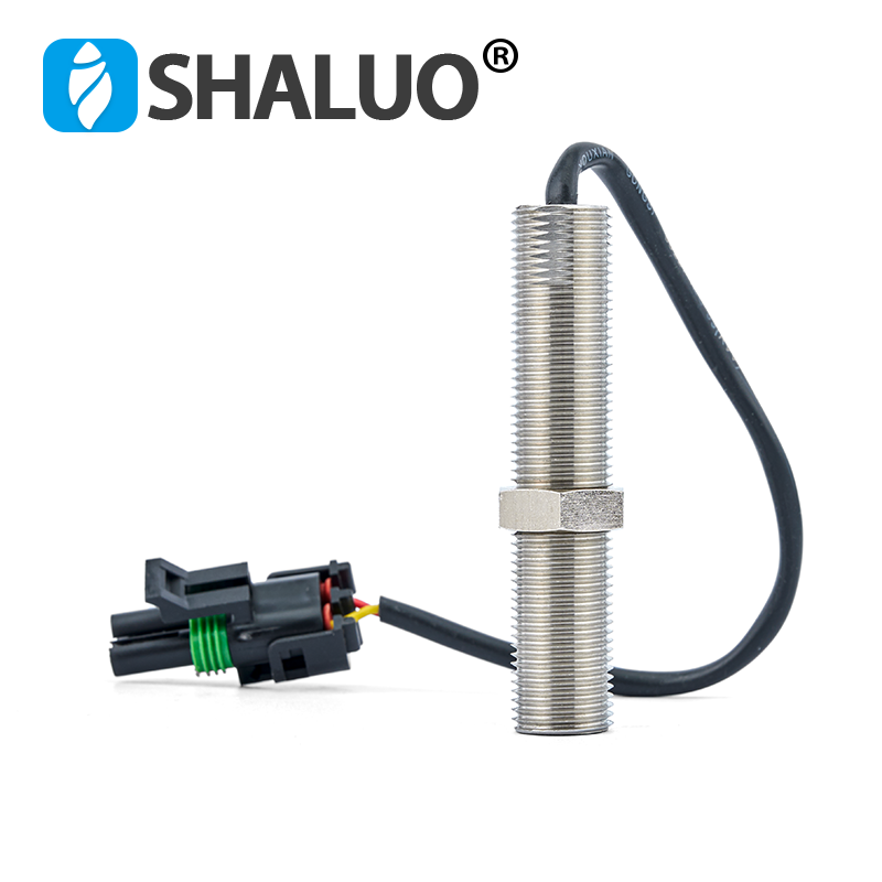 Sensor de velocidad magnético MPU 3034572, pieza del generador diésel de 80mm, rosca magnética M16 de 80mm, RPM, grupo electrógeno ohm, sensor inoxidable
