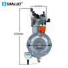 Carburador de motor de gasolina GLP pequeño, combustible Dual ER2500 2KW 168F, precio de carburador de generador de motor de gasolina huayi