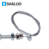 XHQ-PT NC NO Tipos Generador diésel Motor Dispositivo de apagado de llama Válvula de parada Solenoide Generador de energía Piezas DC12V 24V 52m Recorrido