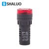 Sistema de control automático del generador, zumbador, luz de alarma de sonido intermitente con AD16-22SM de alarma de flash LED