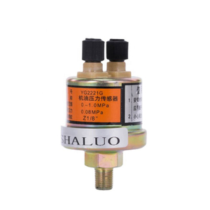 Enchufe de inducción de motor diésel, instrumento de alarma de equipo de rosca de 10mm, sensor de presión de aceite yg2221g