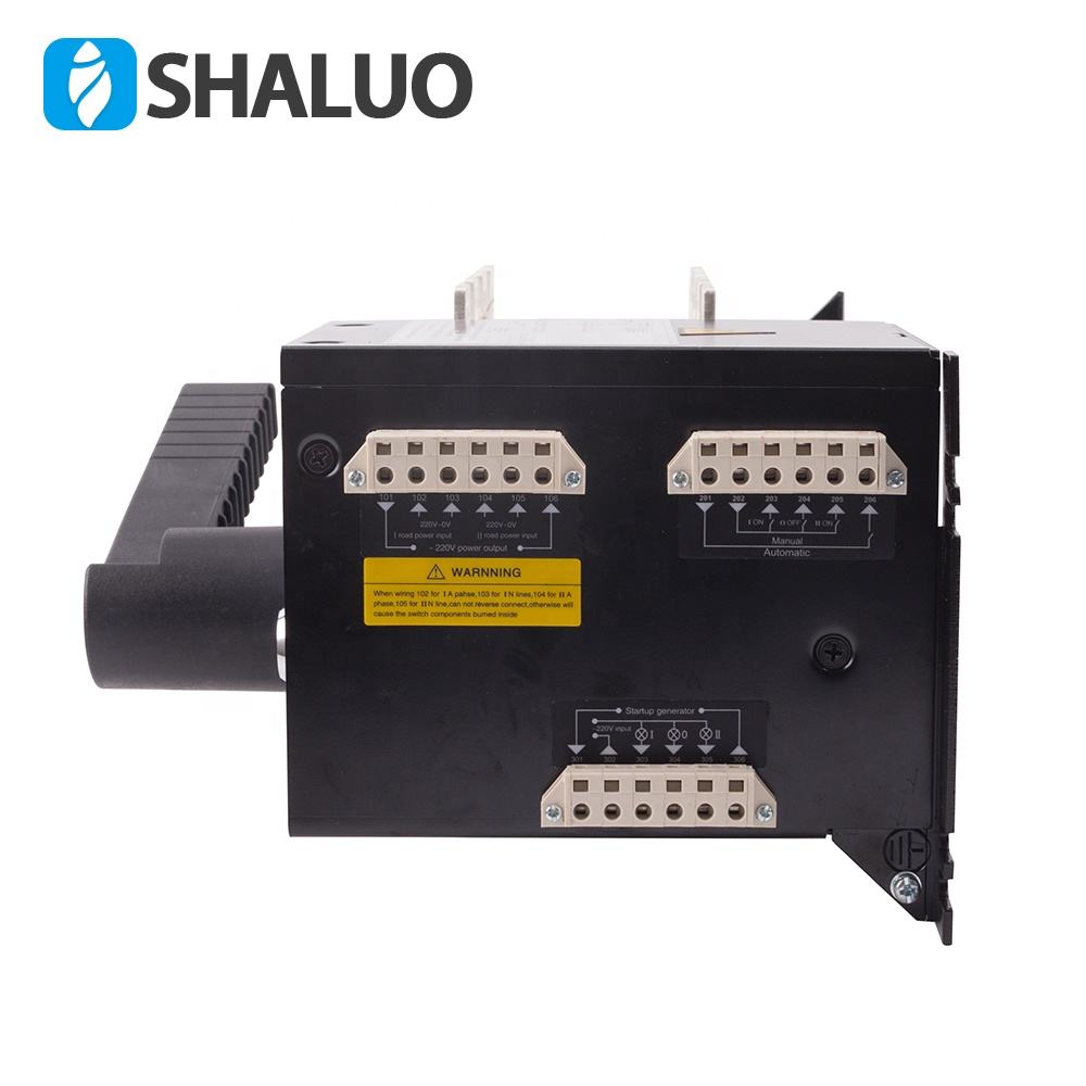 Gabinete del generador Tablero de control ATS Piezas y accesorios del alternador 300A Conmutación de transferencia automática Generador de accesorios ATS