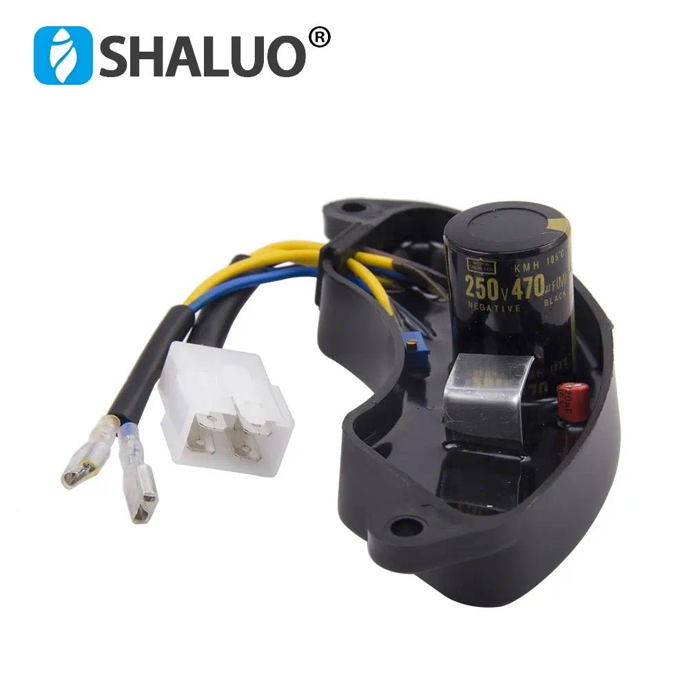 Estabilizador de generador de gasolina, regulador de voltaje automático monofásico, 5kw AVR, 188f