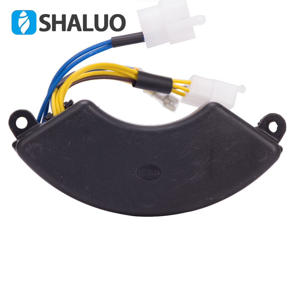Estabilizador de voltaje del generador de gasolina, regulador de voltaje automático trifásico AVR, 5kw, 3kw, 188