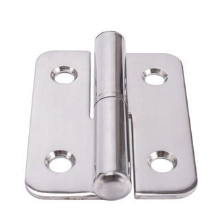 Conjunto de generador silencioso, bisagra de puerta JL618 304, interruptor de acero inoxidable, puerta de gabinete de distribución, bisagra de 90 grados