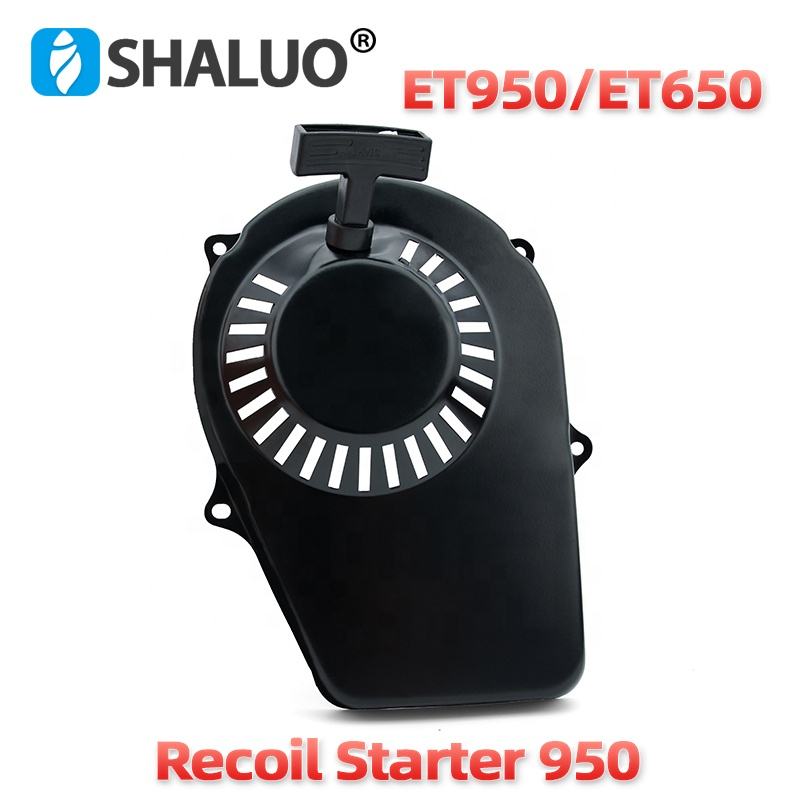 Accesorios de generador de gasolina de dos tiempos, conjunto de extractor manual ET950 ET650, arrancador de 800W, extractor de 650W