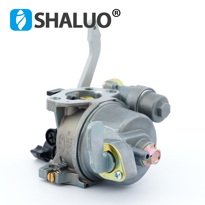 Kit de carburador de bomba de agua para motor de gasolina 170F GX200 con interruptor de drenaje
