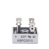 Puente rectificador de diodo generador 1000V 50A 35A 25A 15A KBPC5010 KBPC3510 KBPC2510 KBPC1510 SEP rectificador alternador monofásico