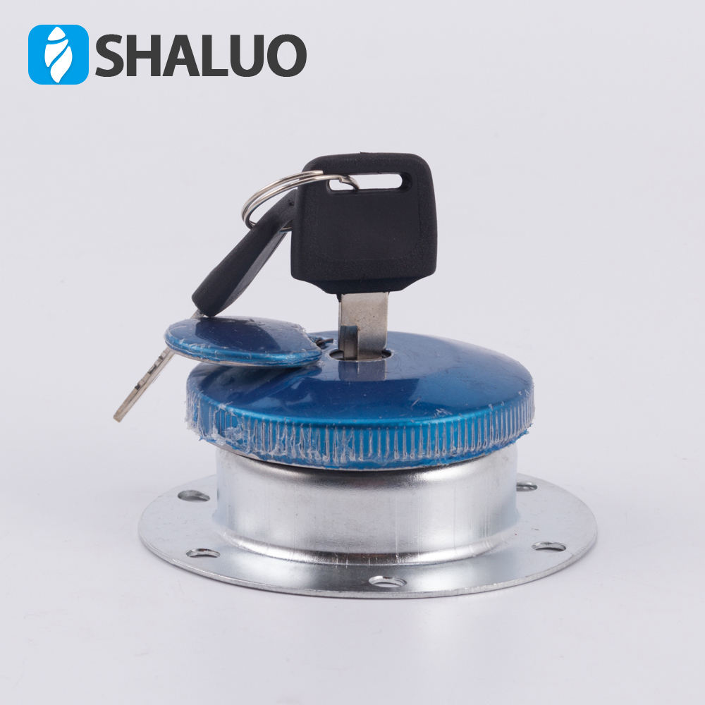 Accesorios del grupo electrógeno diésel, puerto de combustible con cerradura de llave, protección antirrobo, carretilla elevadora, tanque de combustible mecánico